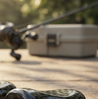 Fishing Rod Carbon Fiber - Ручка для катушки из ABS-пластика с